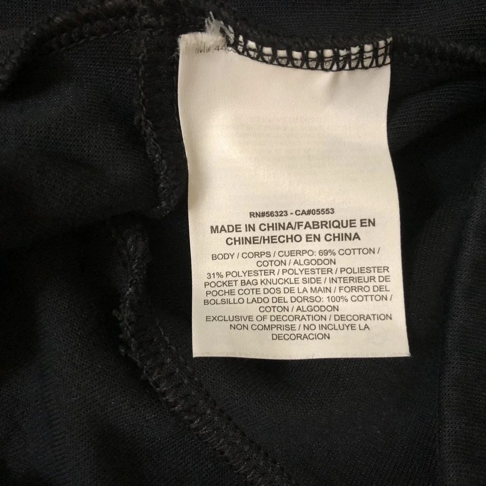 Nike Shorts Mens Large Black Fleece Sweat 9 Inseam Zip Pocket Gym 805160-010